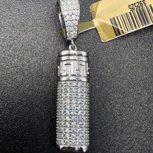 VVS GRA Certified Diamond Cremation Urn Jewelry for Ashes, Cremation Necklace